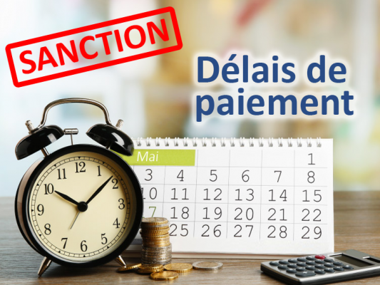 Sanction délais de paiement